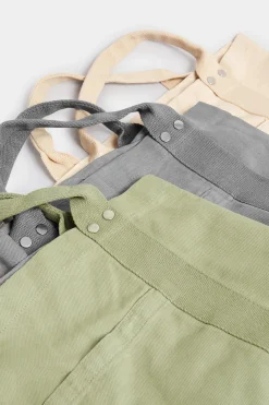 M&Co Yours Yours Khaki Green Canvas Tote Bag><noscript><img width=