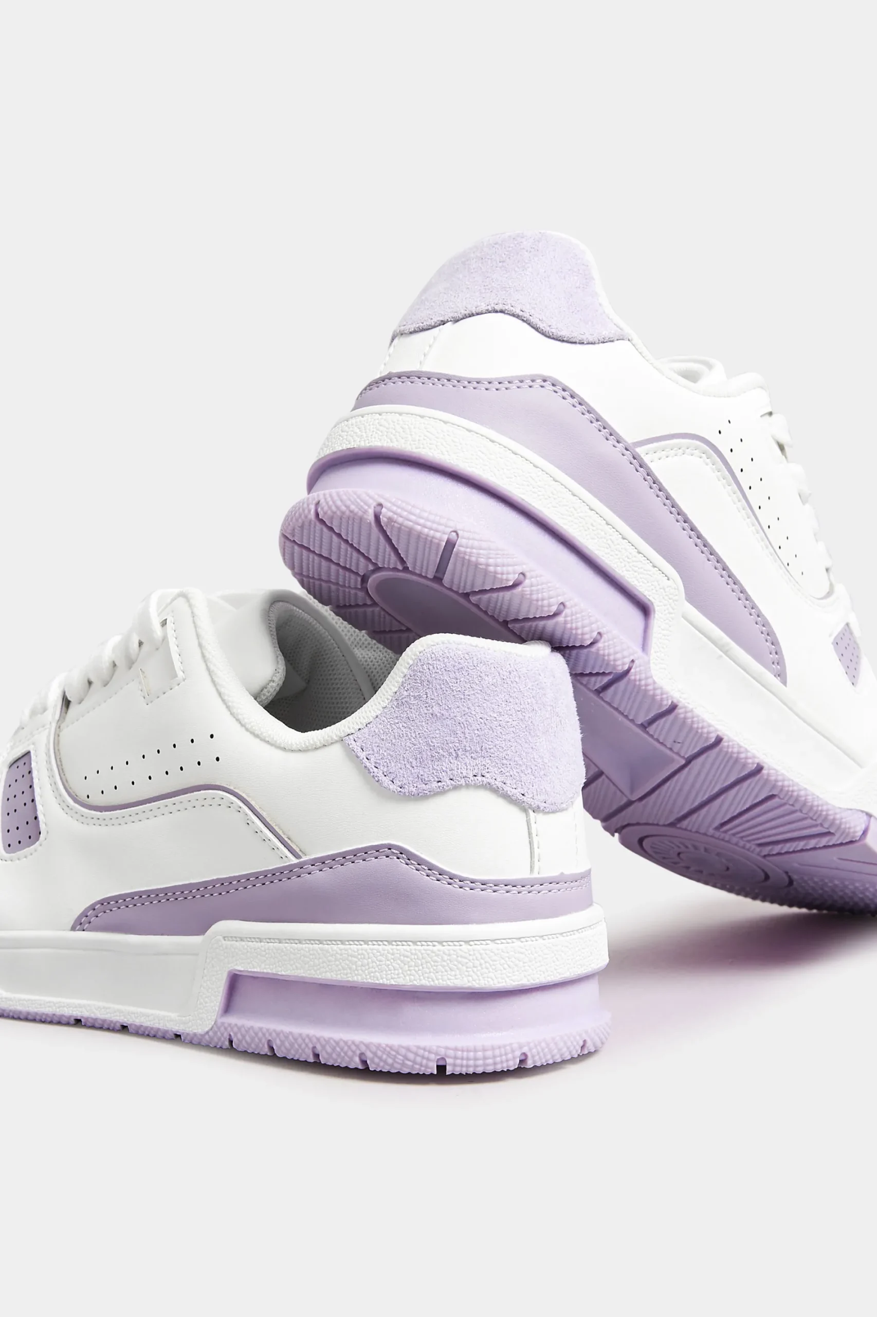 M&Co Yours Yours Lilac Purple Chunky Trainers In Extra Wide Eee Fit>Women Trainers