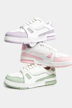 M&Co Yours Yours Lilac Purple Chunky Trainers In Extra Wide Eee Fit><noscript><img width=
