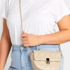 M&Co Yours Yours Nude Quilted Chain Shoulder Bag>Women Bags