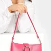 M&Co Yours Yours Pink Buckle Front Shoulder Bag>Women Bags