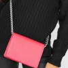 M&Co Yours Yours Pink Chunky Chain Crossbody Bag>Women Bags