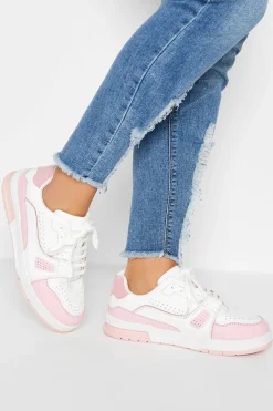 M&Co Yours Yours Pink Chunky Trainers In Extra Wide Eee Fit>Women Trainers