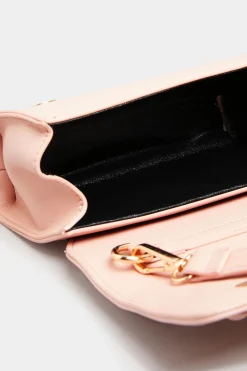 M&Co Yours Yours Pink Croc & Gold Chain Mini Bag><noscript><img width=
