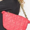 M&Co Yours Yours Pink Quilted Shoulder Bag>Women Bags