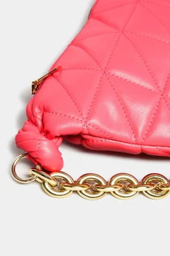 M&Co Yours Yours Pink Quilted Shoulder Bag><noscript><img width=