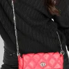 M&Co Yours Yours Pink Quilted Diamante Strap Cross Body Bag>Women Bags