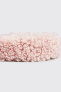 M&Co Yours Yours Pink Teddy Shearling Headband>Women Hair Accessories