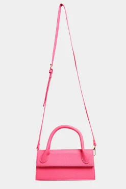 M&Co Yours Yours Pink Top Handle Crossbody Bag>Women Bags