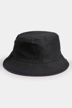 M&Co Yours Yours Purple Reversible Bucket Hat>Women Hats