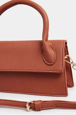 M&Co Yours Yours Rust Orange Top Handle Crossbody Bag><noscript><img width=