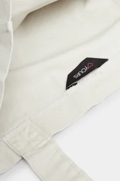 M&Co Yours Yours White Canvas Pocket Tote Bag><noscript><img width=